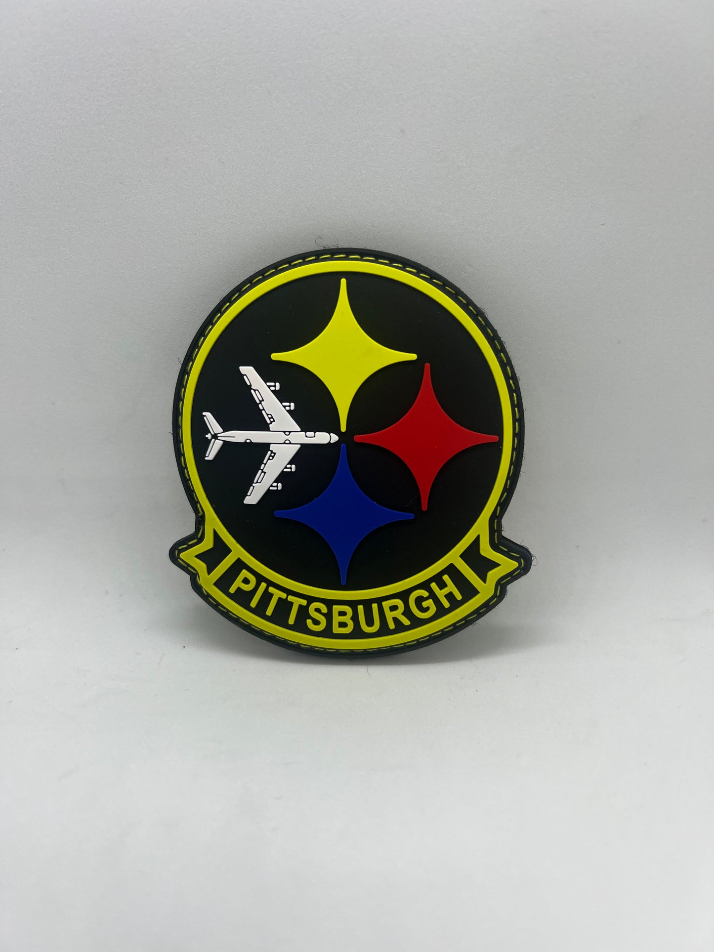 Full color Pittsburgh PVC patch