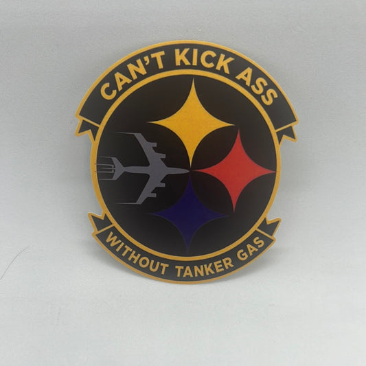 Can’t Kick Ass Sticker